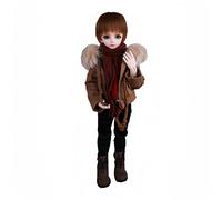 AMITD Bjd Dolls Poupée Homme 1/4 Bjd Doll Ball Jointed Dolls Résine Fait à la Main Maquillage Collectable Action Figure The Best Gift Set (G)