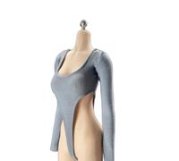 AMITD Ensemble de vêtements pour femme 1/6 - Maillot de bain une pièce élastique pour femme de 30,5 cm - Figurine d'action TBL UD sans couture - Body H