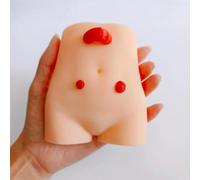 AMITD Fistula Ostomy Manicine d'entraînement portable - Mini Enterostomy Care Model for Medical Education