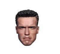 AMITD GC016 Sculpture de tête mâle 1/6 pour figurine d'action collectable Arnold 30,5 cm