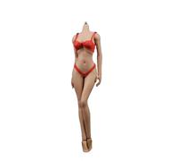 AMITD JIAOU Corps féminin échelle 1/6 30,5 cm Poupée Pale Pale Pale Poitrine Flexible sans couture Girlish Action Figure Poupée Miniature Figure Body