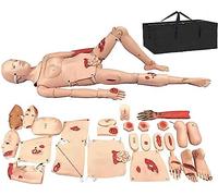 AMITD Life-Size Trauma Assessment Manikin avec modules main et pied, PVC, aide d'entraînement EMS