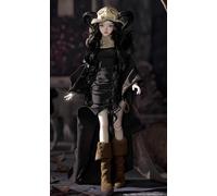 AMITD Poupée 1/4 Bjd Doll Fashion Anime Ball Jointed Dolls Mignon Résine Action Figure Fait à la main, Décoration de la Maison, Cadeaux Collectibles (Q)
