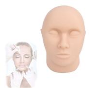 AMITD Tête d'injection faciale en silicone (pas d'os ) - Mannequin d'entraînement esthétique