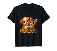 Amitié Adorable - Amoureux des Animaux de Compagnie Chiot et T-Shirt Graphique avec Valeur