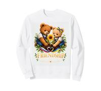 Amitié au-delà des frontières Russie Ukraine Ours Sweatshirt