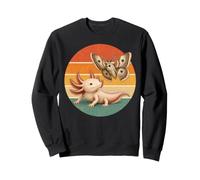 Amitié Axolotl et Papillon de Nuit Sweatshirt