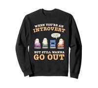 Amitié Clumsy Kawaii Ghost Groupe d'amis Forgetful Bestie Sweatshirt