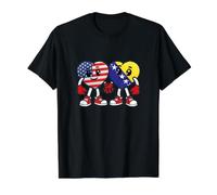 Amitié Coeurs USA Et Bosnie T-Shirt Graphique avec Valeur