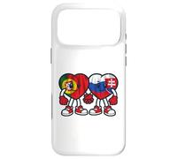 Amitié des Coeurs du Portugal Et De La Géorgie Coque pour iPhone 17 Pro Max