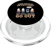 Amitié Maladroit Kawaii Ghost Friend-Group Forgetful Bestie PopSockets PopGrip pour MagSafe