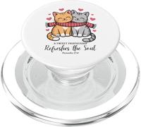 Amitiés chrétiennes avec des Chats Mignons PopSockets PopGrip pour MagSafe