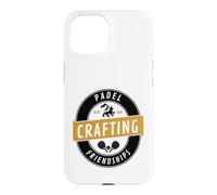 Amitiés Padel Crafting avec des Amis Padel Coque pour iPhone 15