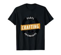 Amitiés Padel Crafting avec des Amis Padel T-Shirt Graphique avec Valeur