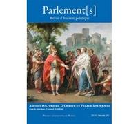 Amitiés politiques d'Oreste et Pylade à l'époque contemporaine: 2016 hors série n°11