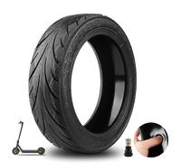 Amitor 60/70-6.5 Pneu Sans Chambre a Air Auto-Reparateur pour Ninebot Max G30 Trotinette Electrique, Pneu Tubeless 60/70-6.5 10 Pouces avec Valve, Anti-Crevaison & Anti-Usure & Anti-Dérapant, 1PCS
