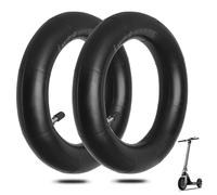 Amitor Chambre à Air 8 1/2 x2 Renforcée pour Xiaomi Pro 2 1S M365 Pro Mi 3, Chambre a Air 50/75-6.1 Trotinette Electrique 8,5 Pouce avec Valve Droite Argentée, Haute Élasticité et Durabilité, 2PCS