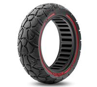 Amitor Pneu Plein 10x2.70-2.75 Pouces Offroad, Pneu Increvable 10x2.75-6.5, Roue Pleine Trottinette 70/65-6.5（255x70）, Roue Pleine 10x2.70-6.5, Zéro-Entretien & Haute Durabilité, (Fente 53.5mm), 1PCS