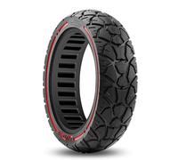 Amitor Pneu Plein 60/70-7.0 Offroad pour Xiaomi 4 Pro Roue (1. Gen) Trotinette Electrique, pour Pneu Increvable 10 Pouces Xiaomi 4pro 1st Gen, Zéro-Entretien & Haute Durabilité, (Fente 48.5mm), 1PCS