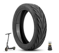 Amitor Pneu Tubeless 60/65-6.9 Auto-Réparant pour Ninebot Max G2 Trottinette Electrique, Pneu Sans Chambre à Air 10 Pouces 60/65-6.9 avec Valve, Anti-Crevaison & Anti-Usure & Anti-Dérapant, 1PCS