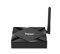 AMITVA Android 10.0 TV Box, [4 Go + 64 Go] Media Player H616 Quad Core 64 Bits avec Dual-WiFi 2,4 Ghz/5 Ghz, 4K UHD H.265, USB 3.0, BT 4.0 Smart TV Box Décodeur,2gb+8gb
