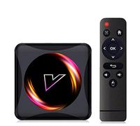 AMITVA Android 11.0 TV Box,Vontar Z5 Tvbox［4GB+64GB］RK3318 Quad Core CPU Smart TV Box Android Media Player Support USB 3.0/ 3D/ 4K H.265/2.4G WiFi Set Top TV Box,4gb+32gb