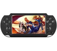 AMITVA Console De Jeux Vidéo Portable, X9-S 8G Intégré, Plus De 10 000 Jeux, Écran HD De 5,1 Pouces, Cadeau De Noël pour Enfants