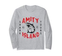 Amity Island Shark Tours Jaws Inspiré Manche Longue