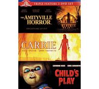 Amityville Horror (1979) / Carrie (1976) / Child's Play (1988)