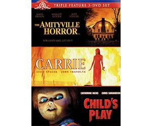 Amityville Horror (1979) / Carrie (1976) / Child's Play (1988)