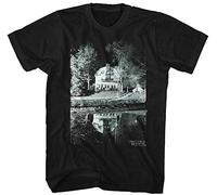 Amityville Horror Black Good Night T Shirt Short Sleeve Top Graphic Tee Printed Manches Courtes(3X-Large)
