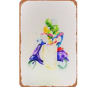 amiuayrta Affiche vintage en métal « Who We Really are Outside The World of Make Believe » - 20,3 x 30,5 cm - 30,5 x 259,1 cm