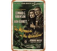 amiuayrta Edward G ROBINSON Affiche de film humoristique en métal pour bar, pub, maison, vintage, 20,3 x 30,5 cm
