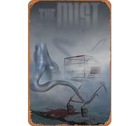 amiuayrta Stephen King The MistFunny Affiche de film humoristique en métal pour bar, pub, maison, vintage, 20,3 x 30,5 cm
