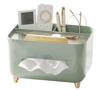 AMIUHOUN Boîte de rangement pour mouchoirs, support de boîte à mouchoirs multifonctionnel, distributeur de mouchoirs moderne, organisateur de table de nuit, A