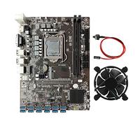AMIUHOUN Carte mère B250C 12P pour carte mère LGA1151 12 USB3.0 PCIE + câble de commutation (couleur aléatoire et aspect aléatoire)