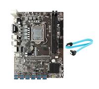 AMIUHOUN Carte mère B250C 12P pour carte mère LGA1151 12 USB3.0 PCIE GPU + câble réseau RJ45 (couleur et aspect aléatoires)