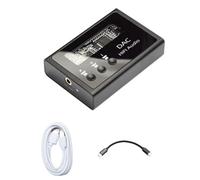 AMIUHOUN Carte son HIFI MAX97220USB asynchrone Es9018 Métal