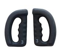 AMIUHOUN Lot de 2 haltères HIIT Équipement de gym Entraînement Force Poids libre pour homme et femme 1,4 kg
