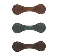 AMIUHOUN Lot de 3 marque-pages magnétiques en cuir rétro pour les amateurs de livres (3 couleurs)