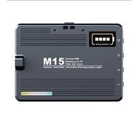 AMIUHOUN Lumière de remplissage de poche Lumière de remplissage RGB pleine couleur Mini photographie lumière LED extérieur diffusion en direct vidéo lumière M15