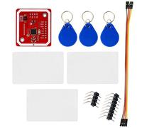 AMIUHOUN Near Field Kit de module de lecteur de communication PN532 NFC NXP RFID Module V3 Kit SPI avec carte blanche S50 Carte clé