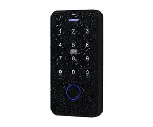 AMIUHOUN NFC Bluetooth Tuya APP Clavier de contrôle d'accès étanche RFID Clavier 13,56 MHz Biométrique Empreintes Digitales Tactile Ouvre-porte Facile à installer A