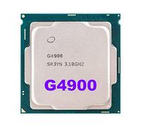 AMIUHOUN Pour Celeron G4900 CPU LGA 1151 Processeur Dual Core Dual-Thread 14 Nm 2 Mo CPU pour carte mère minière B250 B250C