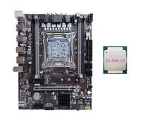 AMIUHOUN X99 Carte mère LGA2011-3 pour ordinateur avec double canal DDR4 RAM 64 Go avec processeur E5 2680 V3