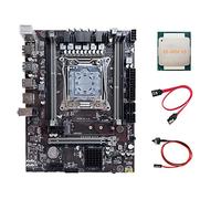 AMIUHOUN X99 Carte mère LGA2011-3 pour ordinateur avec processeur E5-2650 V3 + câble + câble de commutation Support Dual Channel DDR4 RAM