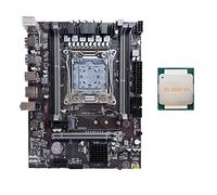 AMIUHOUN X99 Carte mère LGA2011-3 pour ordinateur compatible avec mémoire RAM DDR4 ECC double canal avec kit CPU Xeon E5-2650 V3