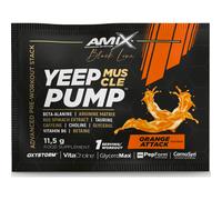 Amix Black Line Yeep Pump Con Cafeína Naranja 11,5g