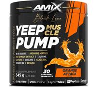 Amix Black Line Yeep Pump Con Cafeína Naranja 345g
