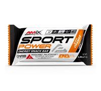 Amix Boîte De Barres énergétiques Sport Power Orange 45g 20 Unités